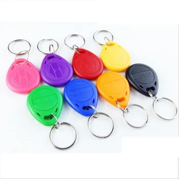 

100PCS 125Khz Key Copy Rewritable Writable Rewrite EM ID T5577 keyfobs RFID Tag Ring Card Proximity Token Access Duplicate