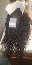 Peluca brasileña de ondas profundas prearrancada, peluca con malla frontal y pelo de bebé, 13x4, para mujeres negras