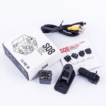 

SQ8 SQ 8 Smart 1080p HD Small Secret Micro Mini Camera Video Cam Night Vision Wireless Body DVR DV Tiny Minicamera Microchamber