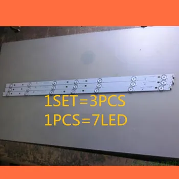 

3 Pieces/lot FOR TCLL32F3309B lamp bar 4C-LB320T-YH5 screen LVW320CSOTE67V2 1 Pieces=7LED
