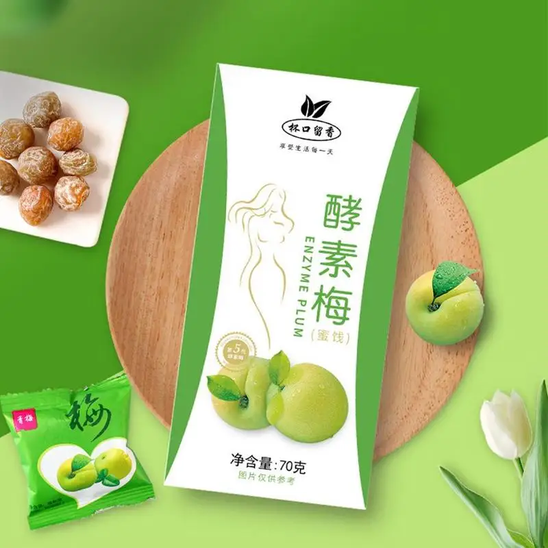 7pcs Candied Green Enzyme Plum Can Detoxification/net Intestine/clear Fat/beauty/acne Natural Diet Weight Loss Slimming Products 7pcs Candied Green Enzyme Plum Can Detoxification/net Intestine/clear Fat/beauty/acne Natural Diet Weight Loss Slimming Products