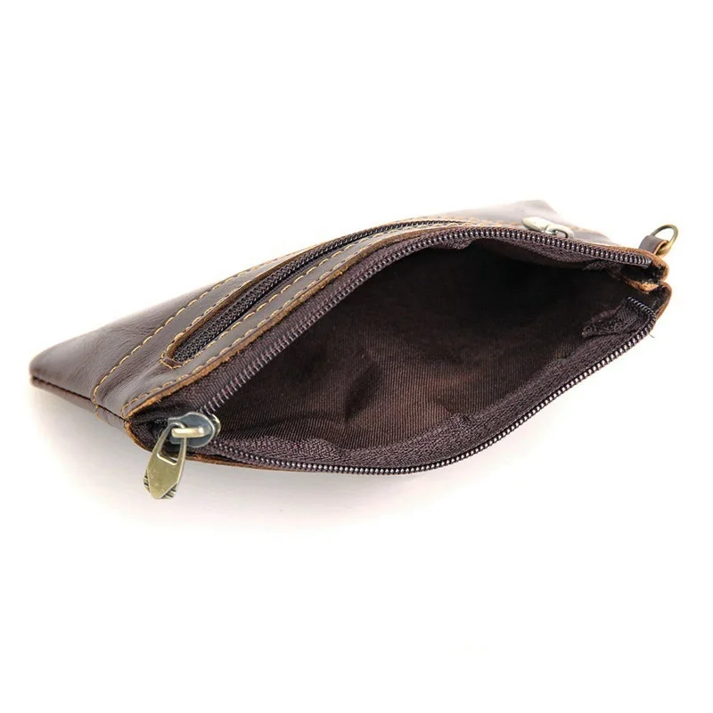 Koop Leather pouch portemonnee coin key case