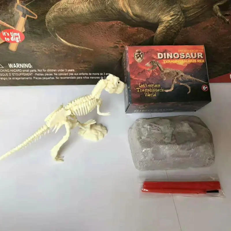 

Medium Archeology Dinosaur Children Archeology Dinosaur Gypsum DIY Archeology Dig Dinosaur Toy