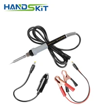 Handskit DC12V/35 Вт автомобильный аккумулятор низкого напряжения Электрический паяльник головка клип портативный паяльник Инструменты для ремонта автомобиля