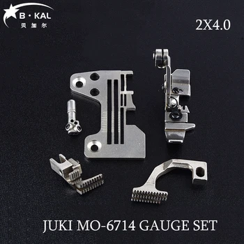 

JUKI MO-6714 2X4.0 Four lines gauge set overlock sewing machine parts R4305-J6E-E00/121-72003/118-76851/122-75509