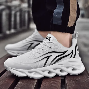 

Men Running Sneakers Breathable Shoes Mesh Outdoor Sport Shoes Wear-resistant Men Casual Shoes Sneakers Male Sport Shoes Summer