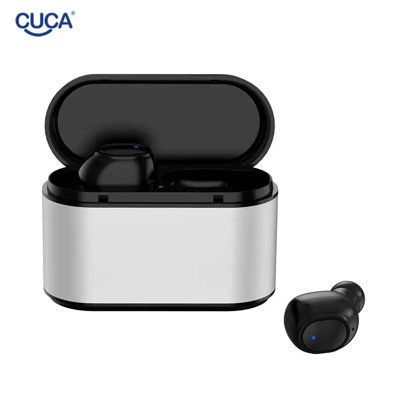 CUCA Q2 Bluetooth 5 0 Wireless Earphones Mini Earbud Charging 8D Stereo Sound Headphone for Iphone Xiaomi Huawei Oppo Smartphone