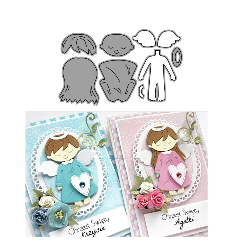 

CH New Arrival Angles Metal Cutting Dies 3D DIY Scrapbooking Carbon Sharp Craft Die Photo Invitation Cards