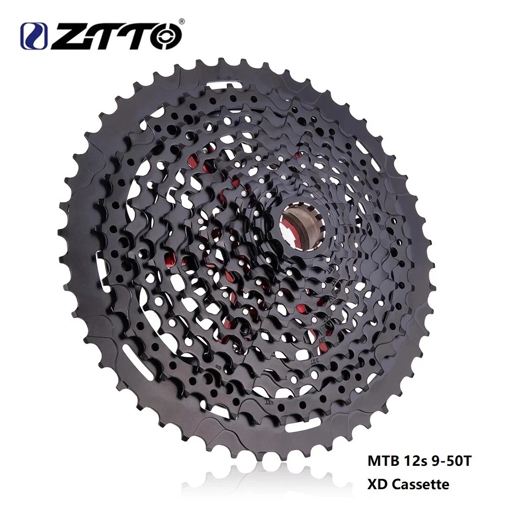 

MTB 12 Speed 9-50T Cassette 12s XD L Cassette Black Gray 12S 9-50t Cassette 12s Cassette k7 Sprocket Bicycle Parts