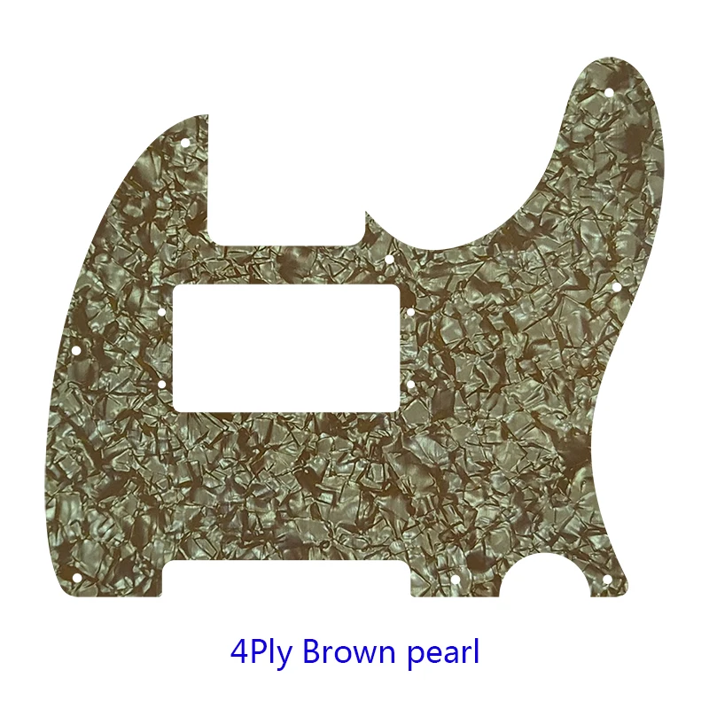 Feiman Guitar Pickguard For Tele Wide Range Route Humbucker Guitar Scratch Plate Replacement Flame Pattern guitar pickguard