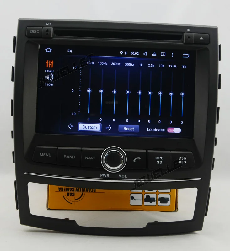 Sale Quad core 1024*600 HD screen Android 9.0 Car DVD GPS radio Navigation for Ssangyong Korando,New Actyon 2011-2013 5