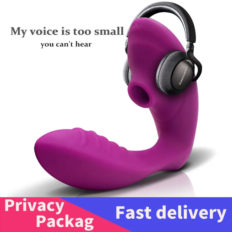 Вагинальный вибратор 10 скоростей Вибрирующая присоска для орального секса