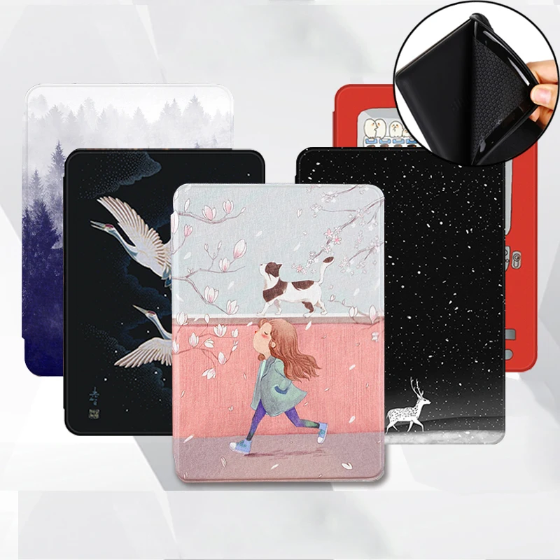 

TPU Smart Soft Case for All-New Kindle (10th Gen,2019 Release) Waterproof Cover Auto Sleep/Wake for basic Kindle 2019 Ereader