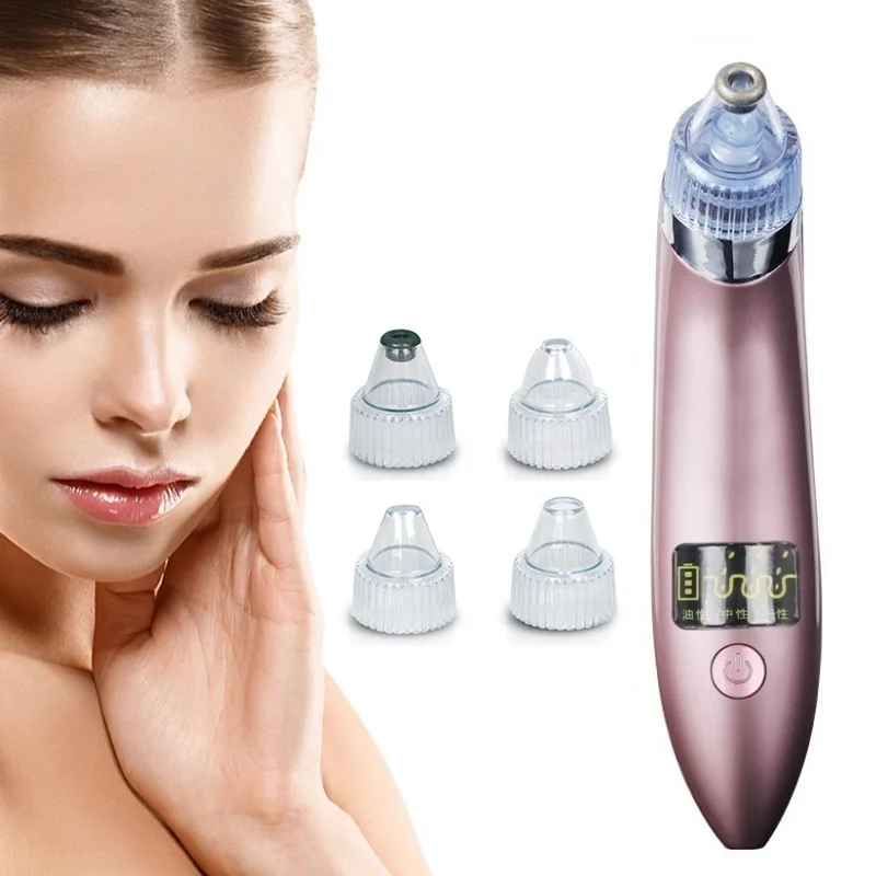 

2020 new Blackhead Remover Pore Acne Pimple Removal Face T Zone Nose Cleaner Vacuum Suction Facial Diamond Beauty Clean Skin