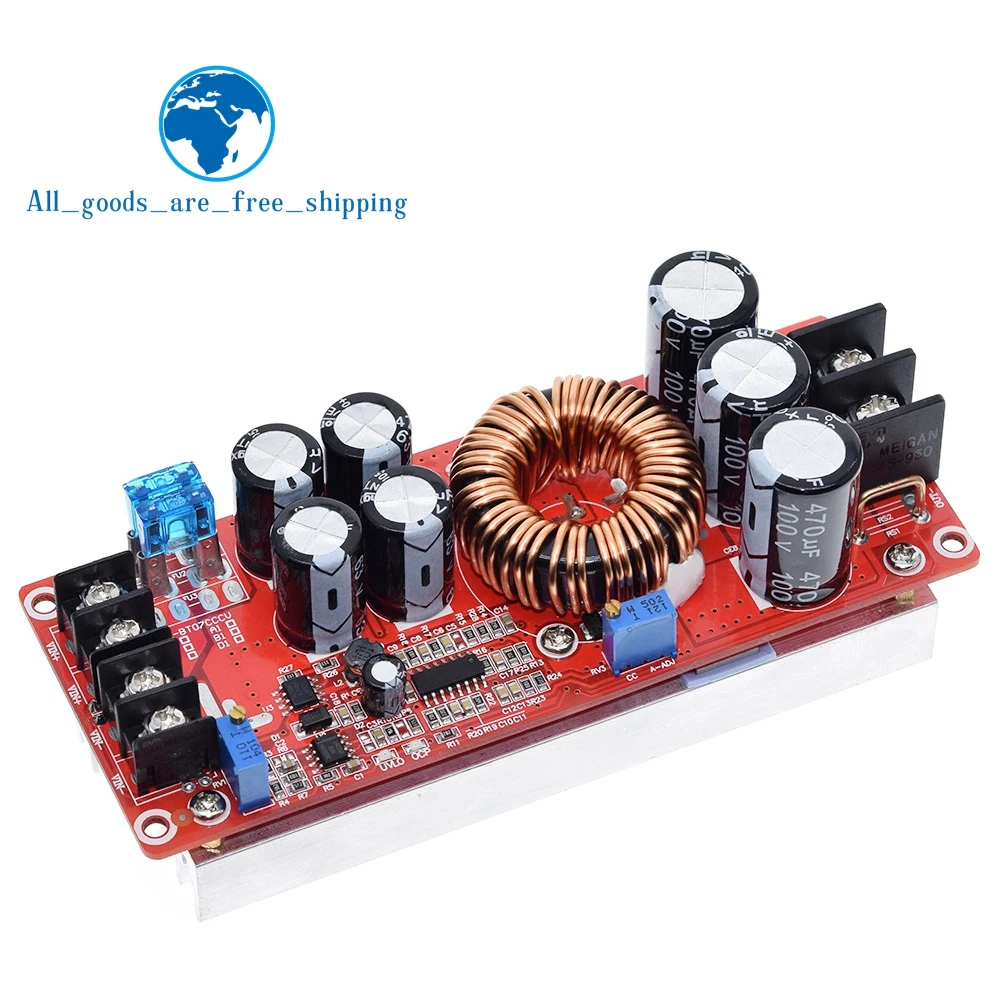 TZT 1200 Вт 20A DC преобразователь Повышающий Модуль питания в 8 60V OUT 12 83V|power module|dc dc