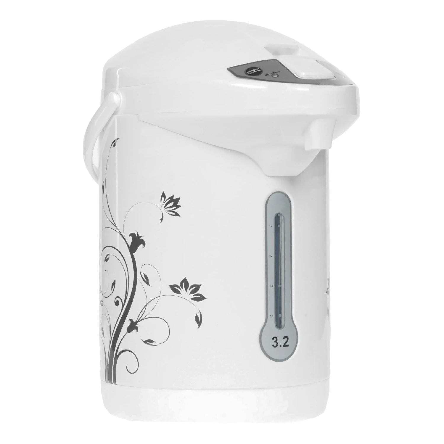 Термопот Великие Реки Чая-3 (Объем 3.2л, металлический корпус, повторное кипячение, 2 режима подачи воды, подсветка)