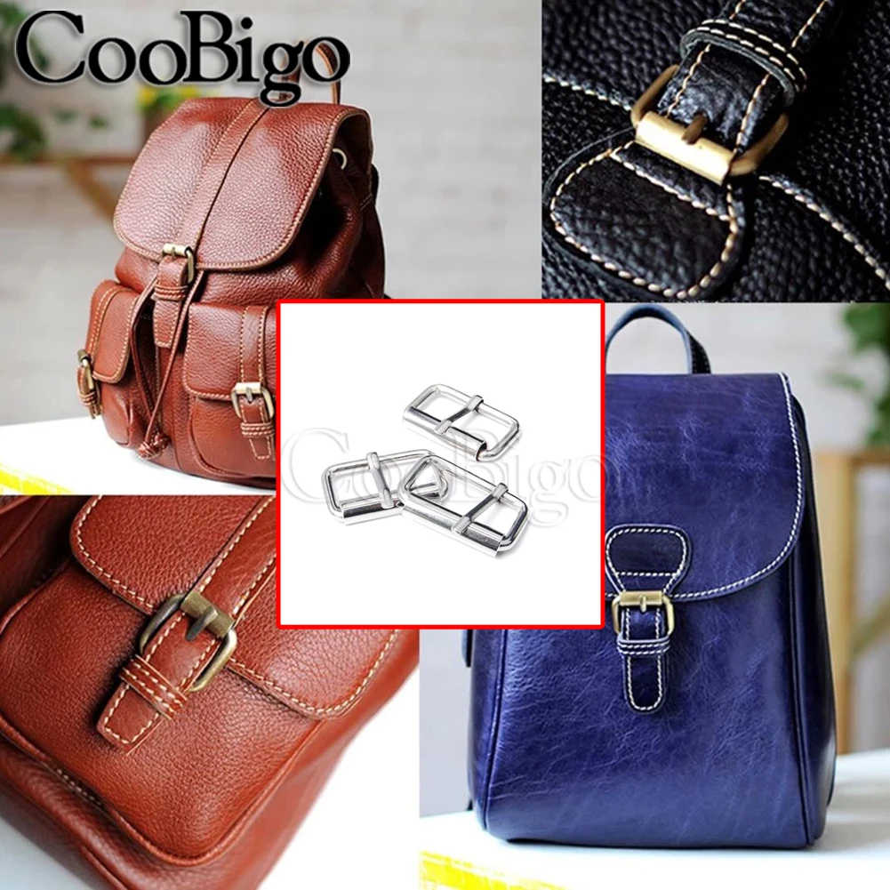 5 Pièces En Métal épaissi Durable Sac à Main Sac à Main Sangle Ceinture Collier De Chien Chaîne Web Plat O Dee D Anneau Boucle Cerceau Boucle En Cuir Artisanat