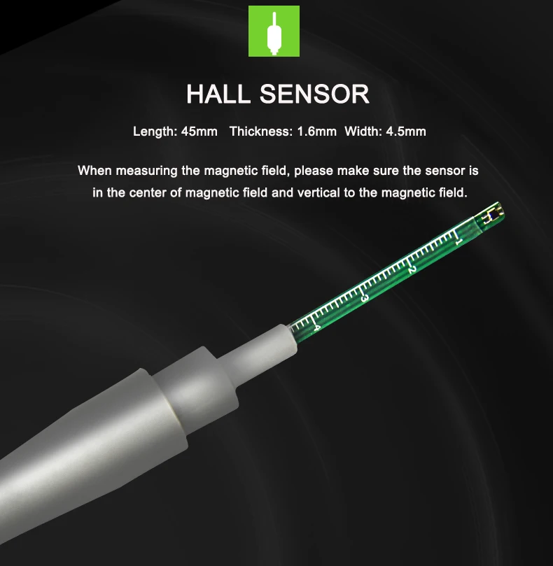 Measurement of permanent materials surface flux density