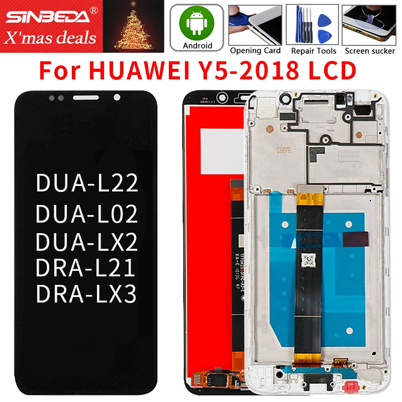 ЖК-дисплей для huawei Y5 Pro 2018 /Y5 Prime сменный сенсорный экран дигитайзер | Мобильные