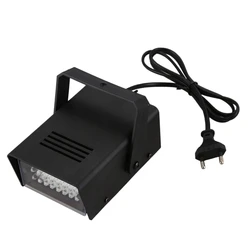 Mini Stroboscope LED, effet de lumière blanche, 100 240V AC, scène Disco 