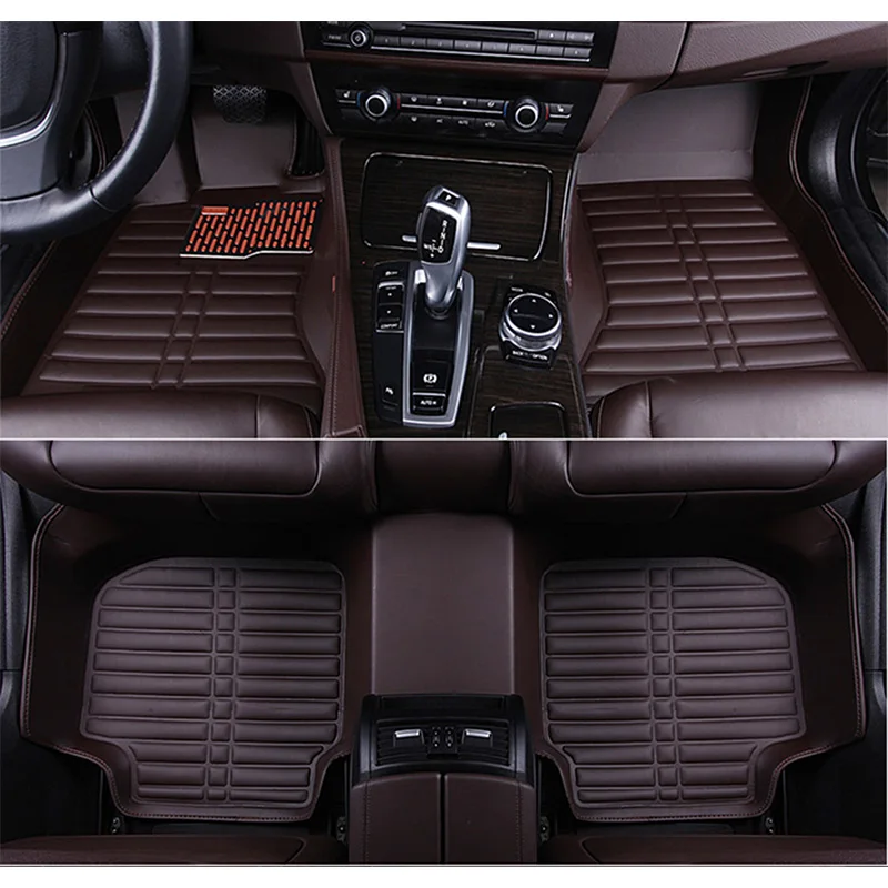 

New Customized car floor mats for MITSUBISHI All Models ASX 308 Eclipse roadster/cross Montero lancer Pajero Outlander Triton