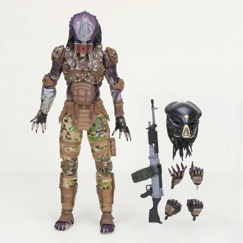 

20cm NECA 2018 The Predator Ultimate Emissary figure Aliens Predator Action Figures toy Collectible Model doll gift