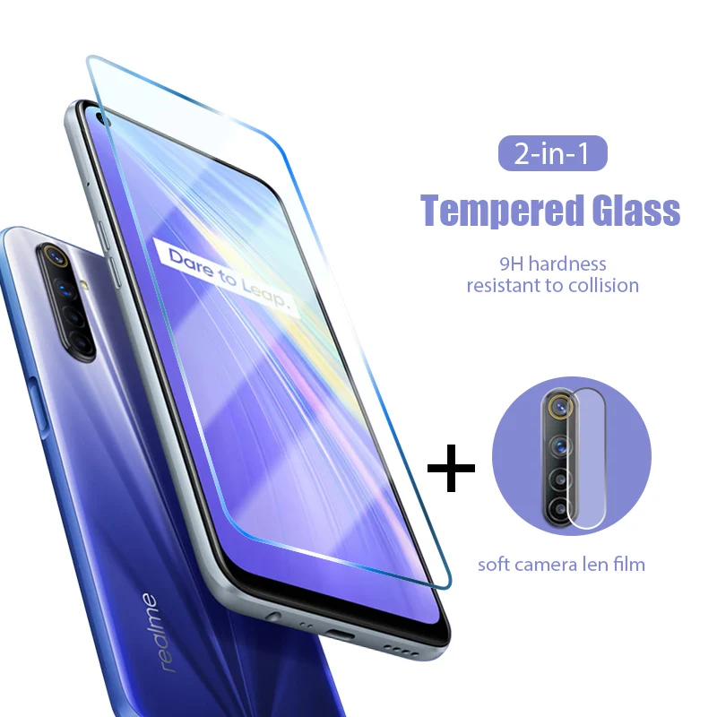 Пленка на объектив камеры телефона Realme 6 6S 6i 5 Pro 5S 5i стекло для 9H закаленное 7 7i 2 3 3i
