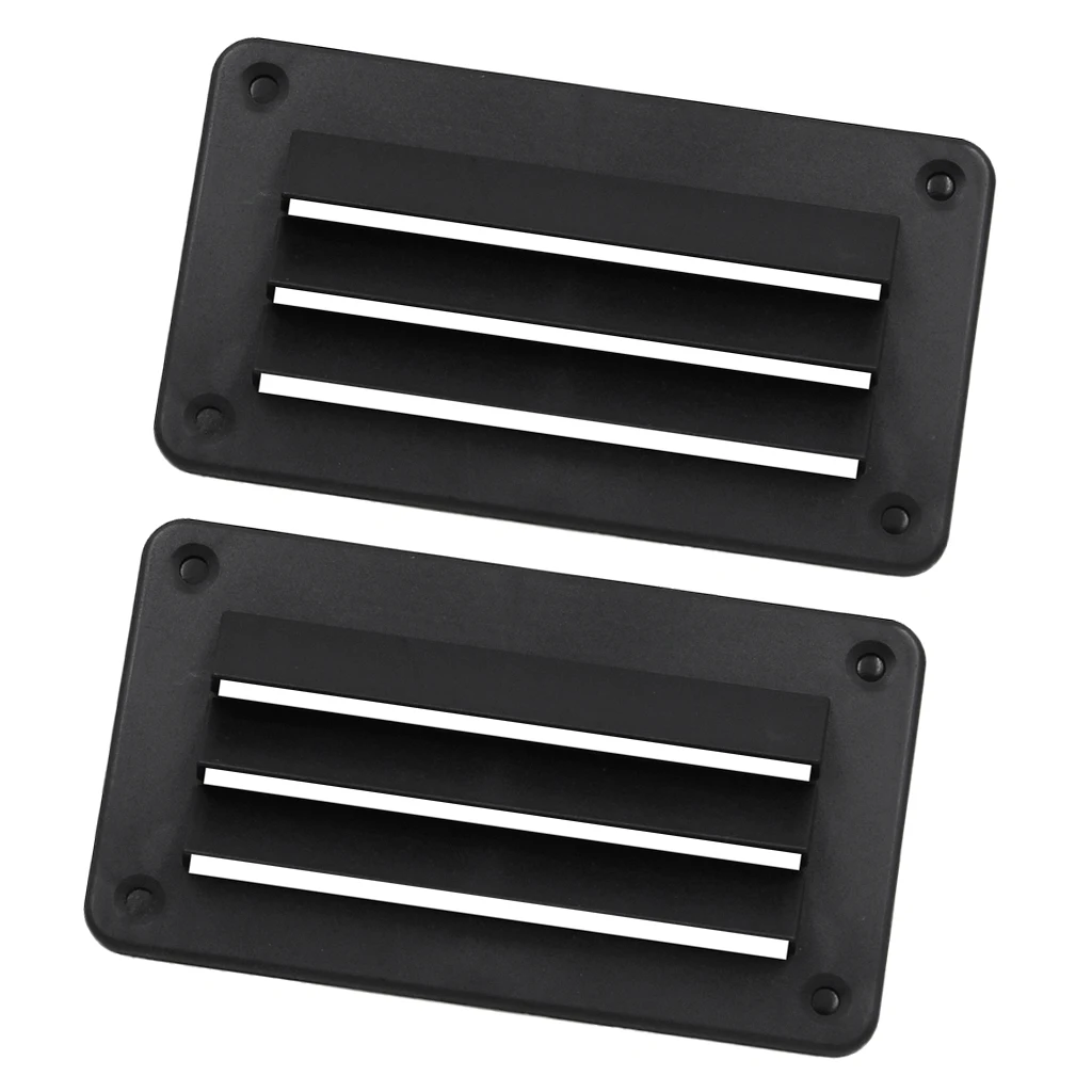 2 Pieces Ventilation Grill Cover Vent Cover High Quality - 14X7,9cm