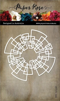 

2020 Metal Cutting dies geometric 5 Die Cut Scrapbooking Paper Craft Handmade Card Punch Art Cutter Decorative Stencil