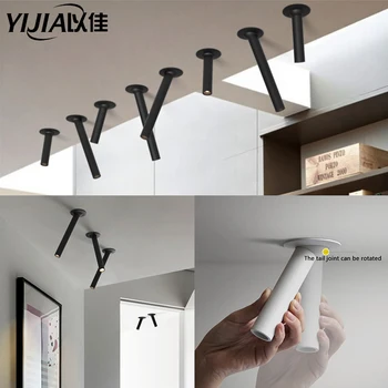 

Modern LED Ceiling Light 7W dimmable Lights diameter 300mm Kitchen Company Table Pipe Tube Lamp Dining Room Bar Counter Shop