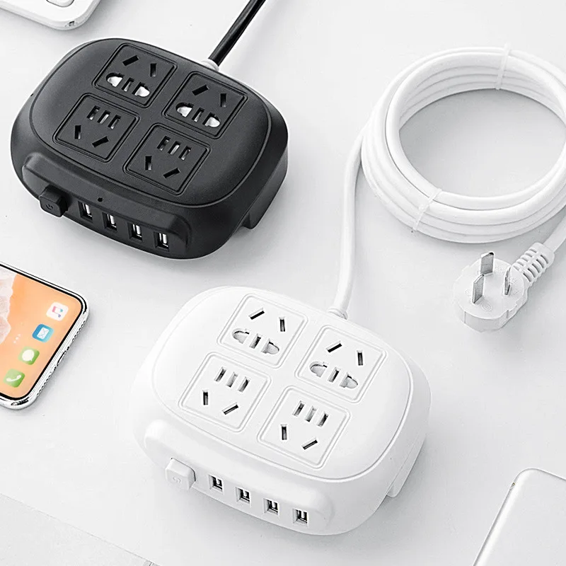 Мультифункциональное USB подключаемого модуля панельная заглушка-в творческом подключаемого модуля буксировочный доска с линия розетка пористый многоцелевой штепсельной вилки