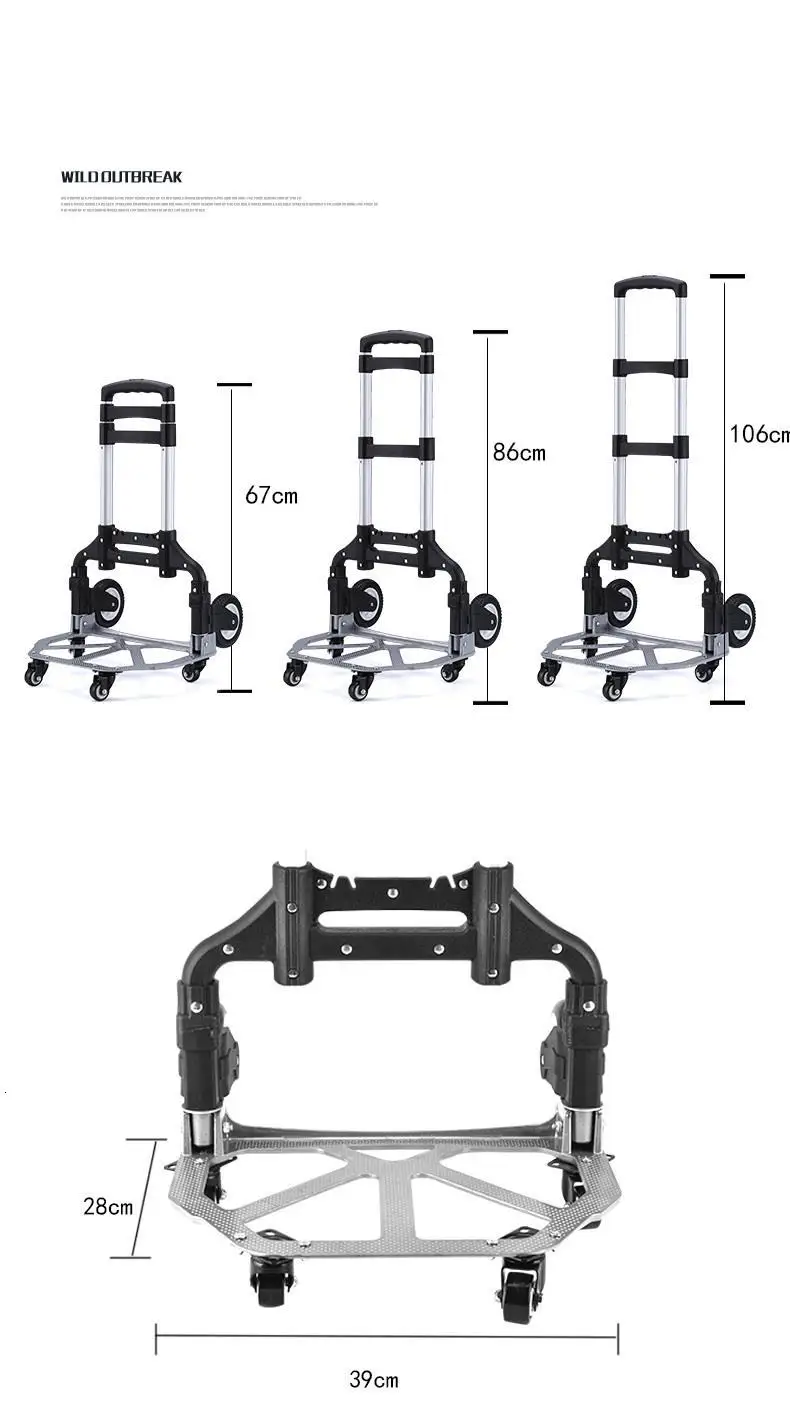 De Compra Verdulero piegevole складной Carro Carrello Cucina Mesa Cocina, тележка для покупок, стол, колесница, круглая, Кухонная Тележка