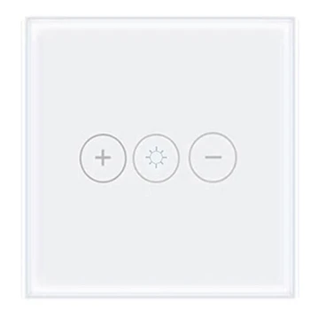 

Press Switch WiFi Smart Light Switch Led Dimmer Switch Panel Wall EU Standard Remote Control Works with Amazon Alexa and Google