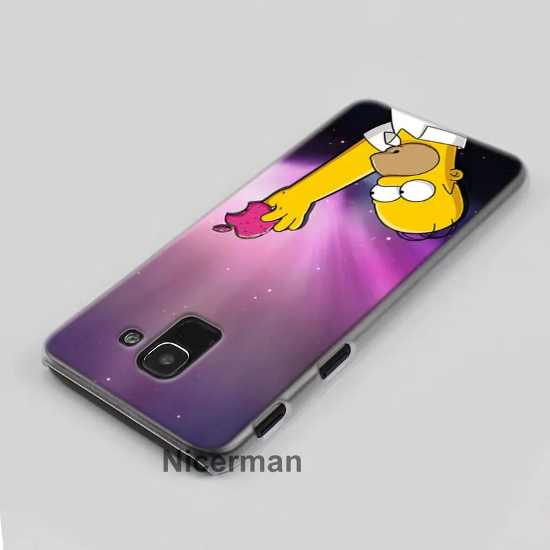 Гомер J. Симпсон телефонные чехлы для samsung Galaxy A10 A20e A30 A40 A50 A60 A70 A80 A6 A8+ A7 A9 жесткий чехол из поликарбоната