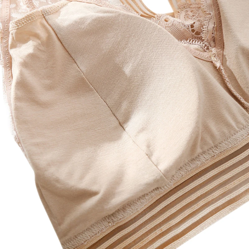 Versatile Sleeveless Lace Cotton Off Shoulder Slim Solid Color Sexy Strap Tube Top for women