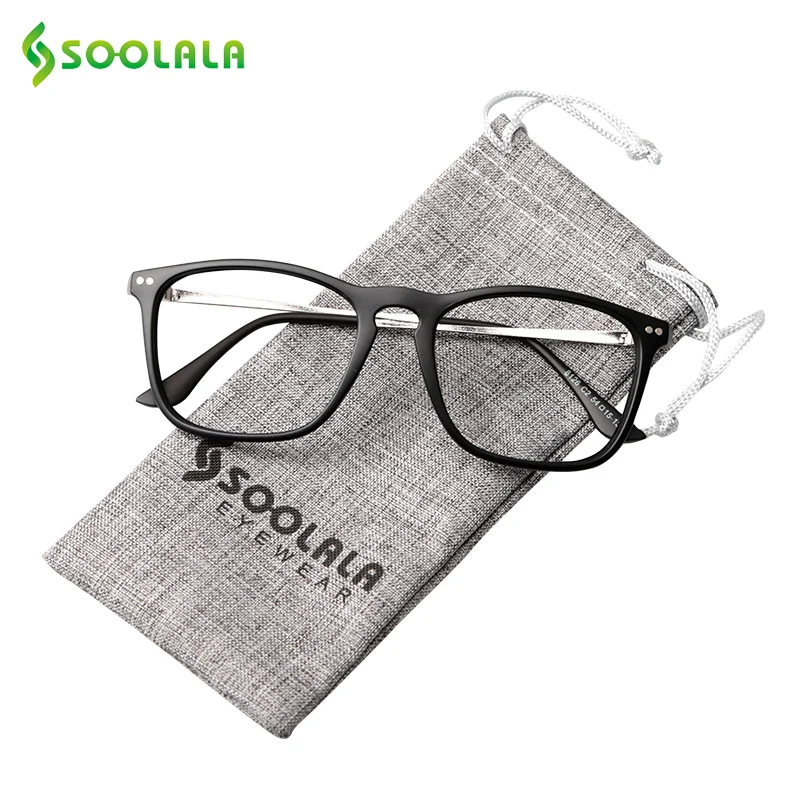 SOOLALA, квадратные очки для чтения, мужские очки, солнцезащитные очки, очки для чтения, женские очки для дальнозоркости+ 0,5 0,75 1,0 до 4,0 5,0 6,0