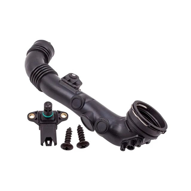 13717615026 13717599294 سيارة خنق المبرد الهواء جند أنبوب مجرى مع مستشعر لسيارات بي إم دبليو 1 3 سلسلة X1 E84 E88 E91 E92 E93