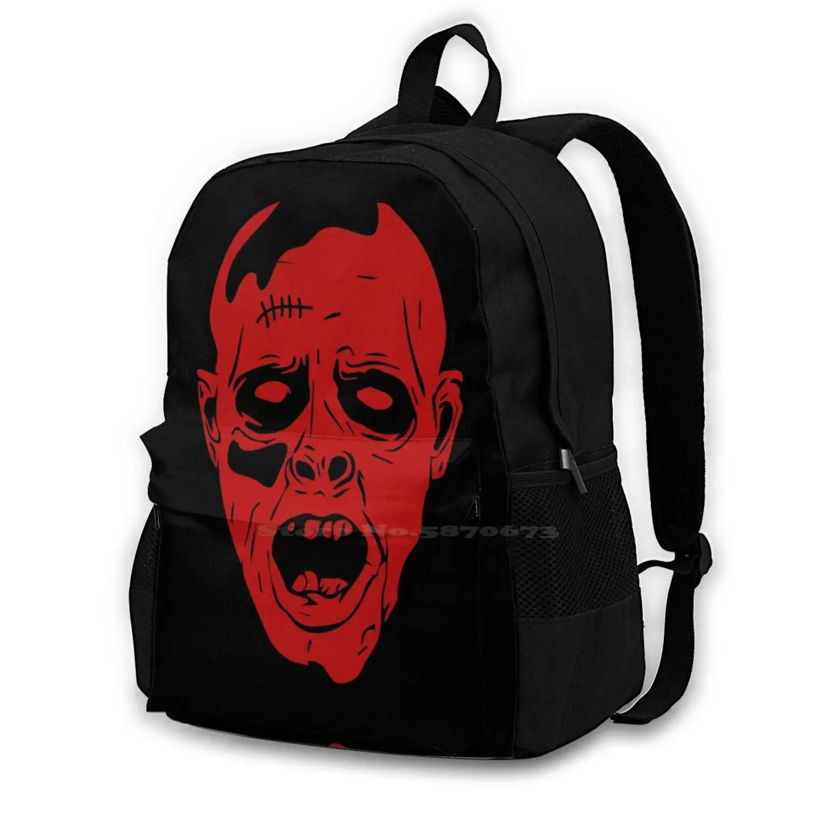 

Rising Zombie Halloween School Bags For Teenage Girls Laptop Travel Bags Zombie Zombies Horror Halloween Zombieapocalypse Devil