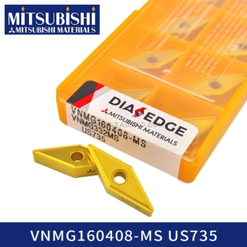 

Mitsubishi VNMG160404-MS US735 VNMG160408-MS carbide inserts cnc turning lathe tools holder SVJCR boring bar stainless steel