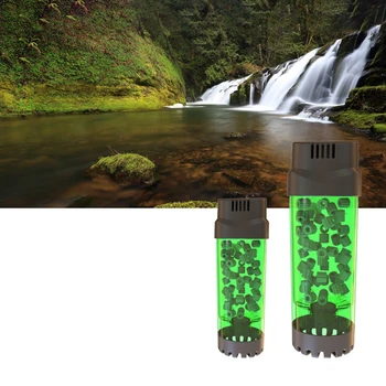 

Aquarium Fish Tank Fluidized Moving Bed Filter Bubble Bio Media Filter With Air Stone Sponge Filter