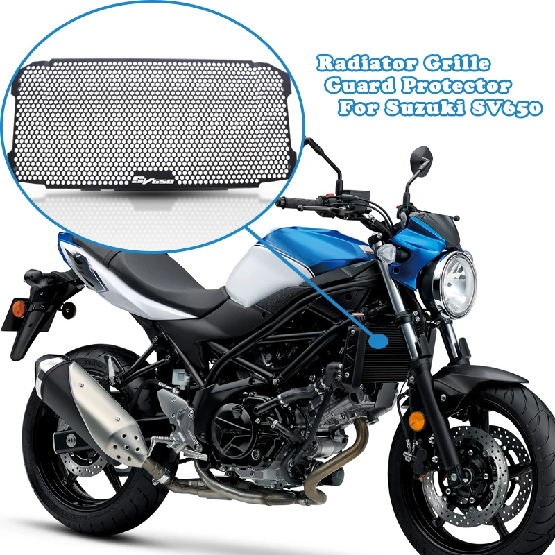 

New Motorcycle Radiator Grille Guard Protector Grill Cover Protection Motorbike Accessories For Suzuki SV650 2016 2017 2018 2019