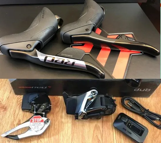Беспроводной Электронный дорожный велосипед SRAM RED Stage AXS 12s с-тормозом | Спорт и