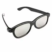 Новые поляризованные 3D очки черное кино на DVD LCD Видео игры театральный круговой 999