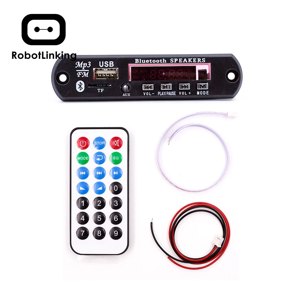 Новый Bluetooth MP3 декодирующая плата модуль w/SD слот для карты/USB/FM/пульт