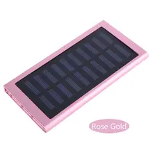 Без батареи) банк питания для мобильного телефона Caase 10000mAh двойной USB портативный Быстрый заряд Солнечный мобильный Банк питания металлический чехол DIY Kit