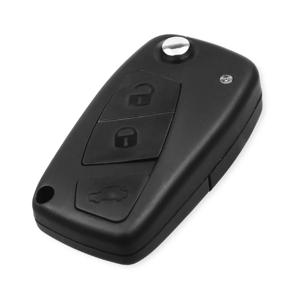 KEYYOU 3 кнопки Замена Флип складной пульт дистанционного ключа автомобиля чехол для FIAT Punto Ducato Stilo, Panda Авто ключ с SIP22 лезвие