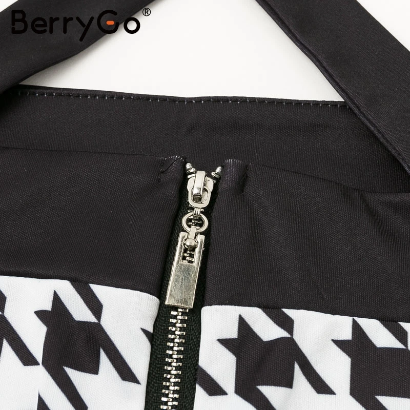 BerryGo, сексуальная уличная одежда, с перекрестными ремешками, трикотажное платье для женщин, винтажное, женское, трикотажное платье, вечерние, Клубные, для девушек, миди платья размера плюс