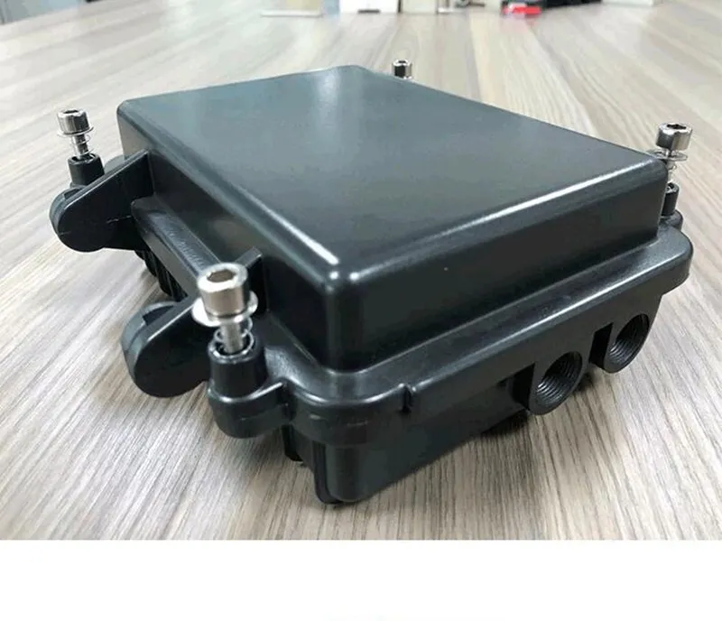 Black color material 160-110-60mm amplifier housing Die-cast aluminum waterproof box Router housing 2