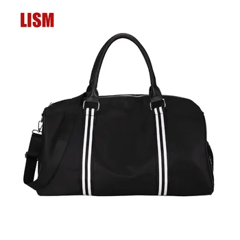 

LISM Large Capacity Nylon Travel Bag Ladies Handbags Men And Women Messenger Bag High Quality Bags Counter Promotion