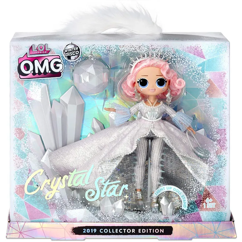 US $136.64 Original Lol Surprise Omg Series Crystal Winter Disco 2019 Collector Edition Action Figures Model Birthday Gift Adult Kids Toys